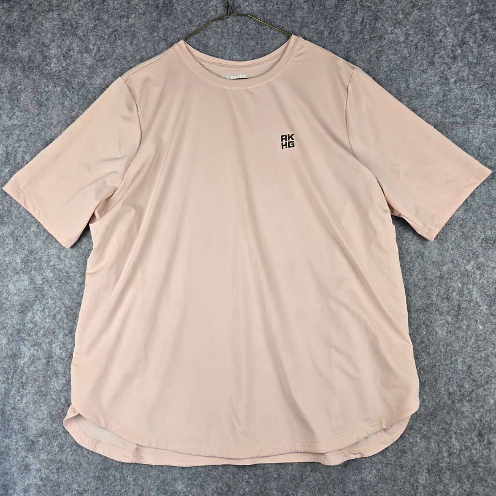 Alaskan Hardgear Duluth Women XL Pink Performance Tee UPF 50+ Relaxed Fit 90815